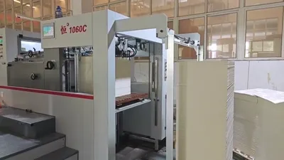 Automatic Flatbed Die Cutting and Creasing Machine
