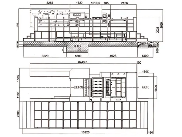 Automatic Flatbed Die Cutting and Creasing Machine